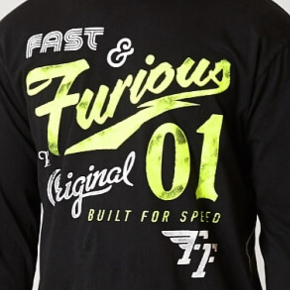 Affliction Fast & Furious Tee.  NWT!!  L - Picture 3 of 9